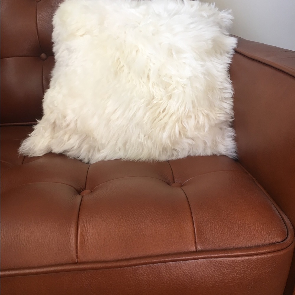Suri Baby Alpaca Pillow Sham/Cover White